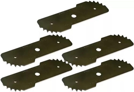 5 Pack Replacement 243801-02 Edger Blade for Black and Decker EH1000 EDGE Models