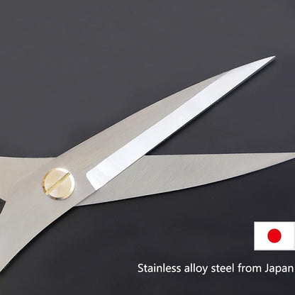 Japanese Garden Clippers, Houseplant plant shears, Floral Pruner Botanical Flower Stem scissors, Gardening Shears with Straight Stainless Steel Blades, Easy Use Garden Tools (golden-k26)