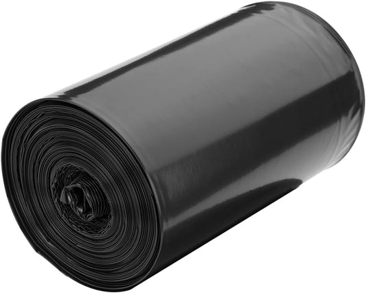 Small Trash Bags 80 Counts, Waikas Garbage Bags for Bathroom Car Mini Trash Can, Plastic Bag for Bedroom Living Room, 4 Gallons, Black