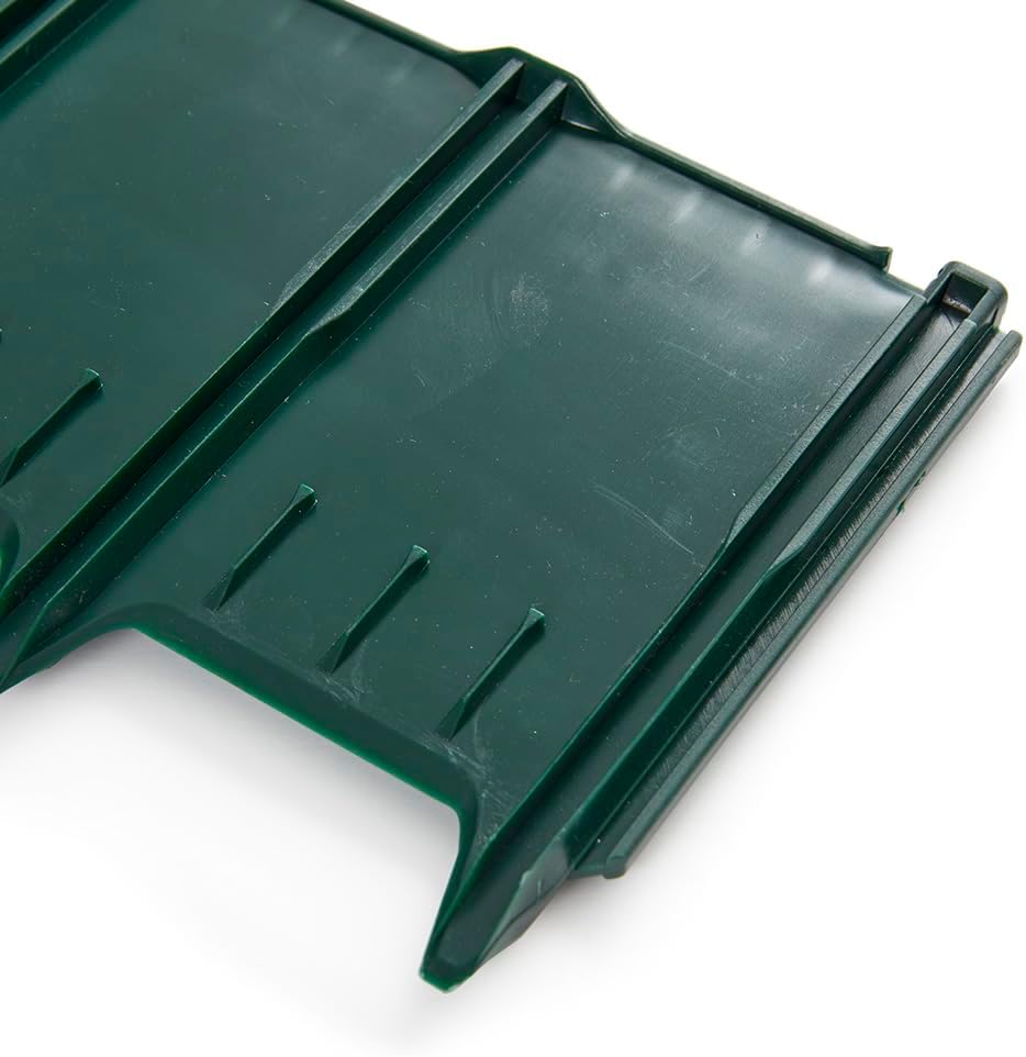 Greenscapes 3-Foot Plastic Green Edging (4-Pack) – Durable Landscape Border for Gardens, Lawns & Flower Beds