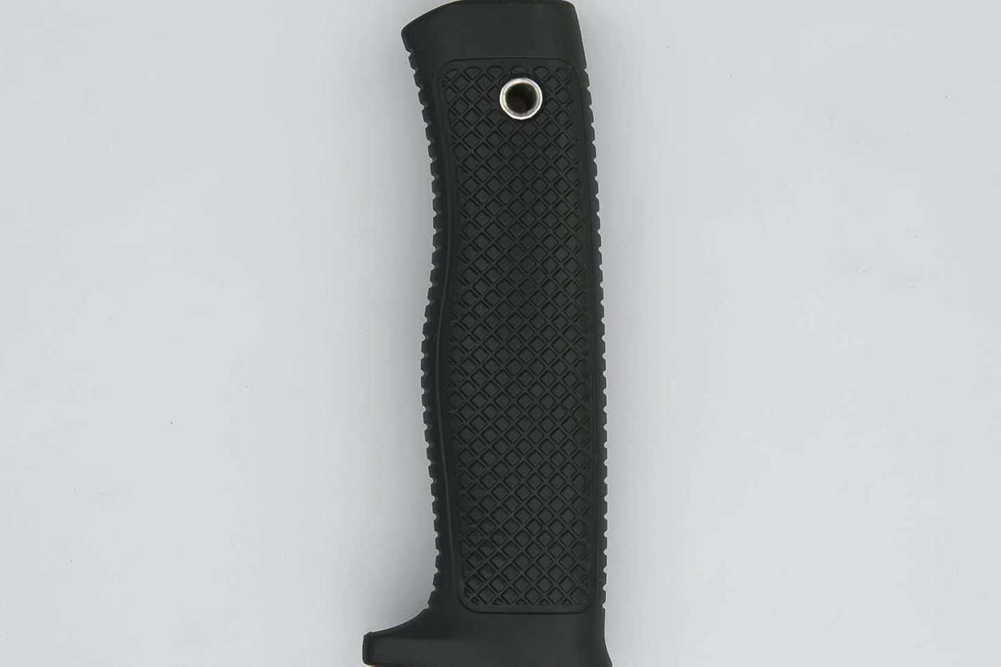 Tactical Fixed Blade Knife, 5.87 inch Blade, 4.65 inch Kray-Ex Handle, Stonewashed 420 Stainless Steel, with Secure-Ex Sheath for Outdoor Camping Hunting Survival (A-Black)