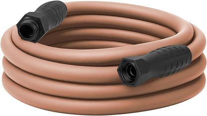 Flexzilla Colors SwivelGrip Garden Hose 5/8 in. x 25 ft., Lightweight All-Weather Water Hose, Durable and Flexible, Leak-Free Connections, Red Clay