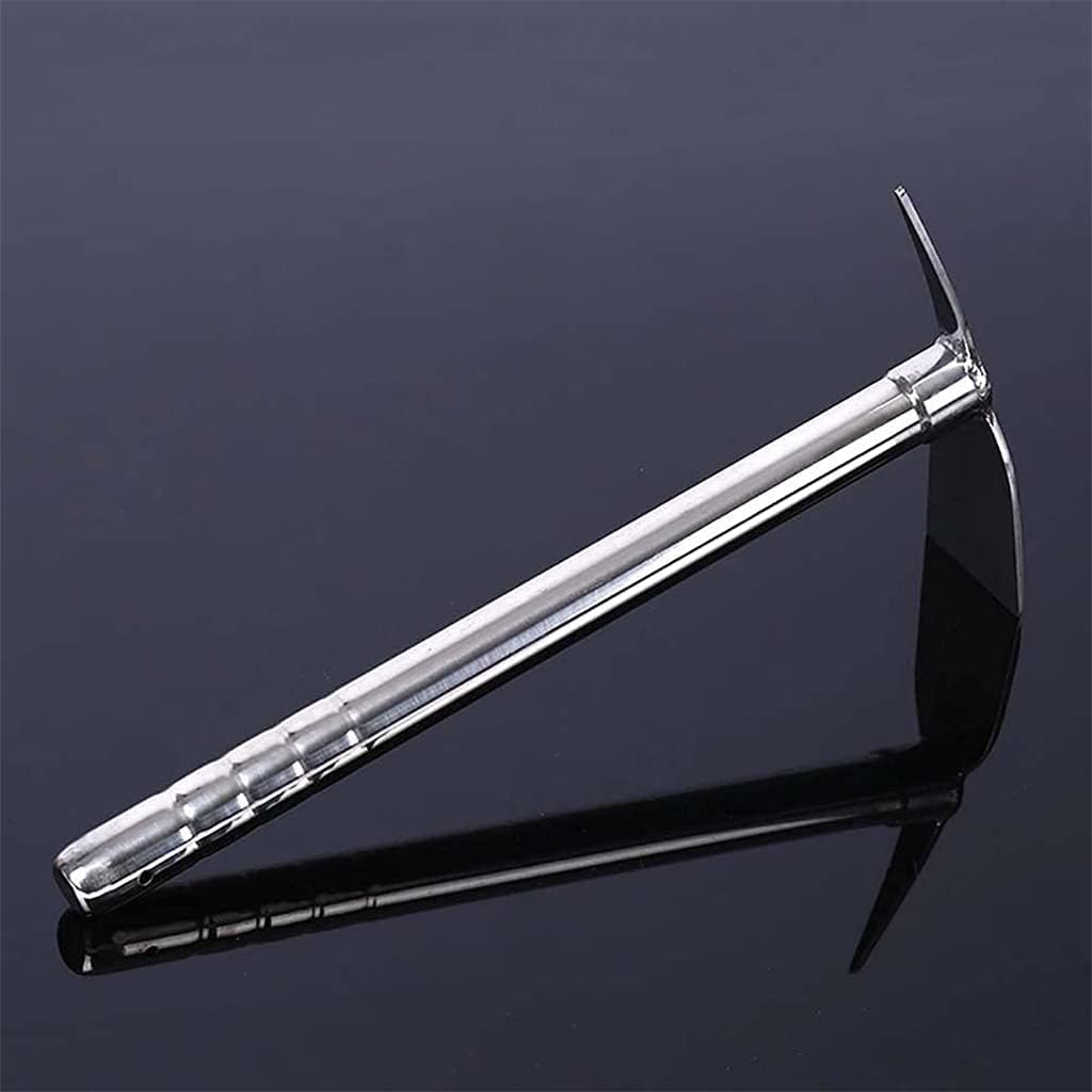 15 inch Stainless Steel Garden Hoe Pick Multipurpose Hand Tool Digging Weeding Turning Soil Mining Tools