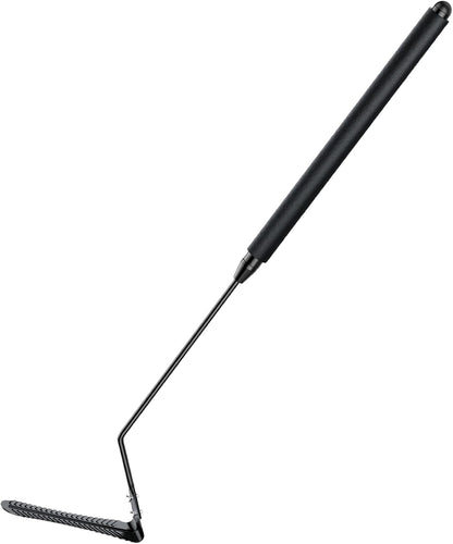 Buzzlett 37" Grass Whip with Double-Edged Serrated Blade, Grass Cutter Hand Tool, Manganese Steel Manual Weed Cutter, Sturdy and Durable, Cut Tall Grass and Overgrown Weeds