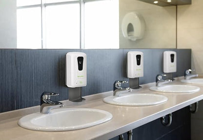 Alpine Automatic Hand Sanitizer Dispenser - Touchless Soap Dispenser with Drip Tray for Restaurant, Hospital, School, Hotel, Kitchen and Bathroom -1200mL Foam