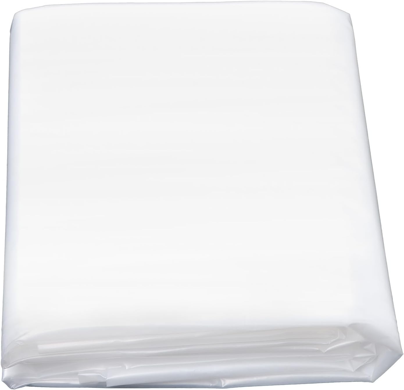 HOSTIC 20 x 25FT Clear Greenhouse Plastic Sheeting, 6 Mil Heavy Duty Polyethylene Film, for Farm, Garden, Nursery