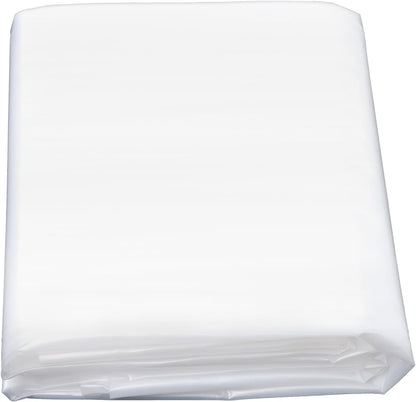 HOSTIC 20 x 25FT Clear Greenhouse Plastic Sheeting, 6 Mil Heavy Duty Polyethylene Film, for Farm, Garden, Nursery