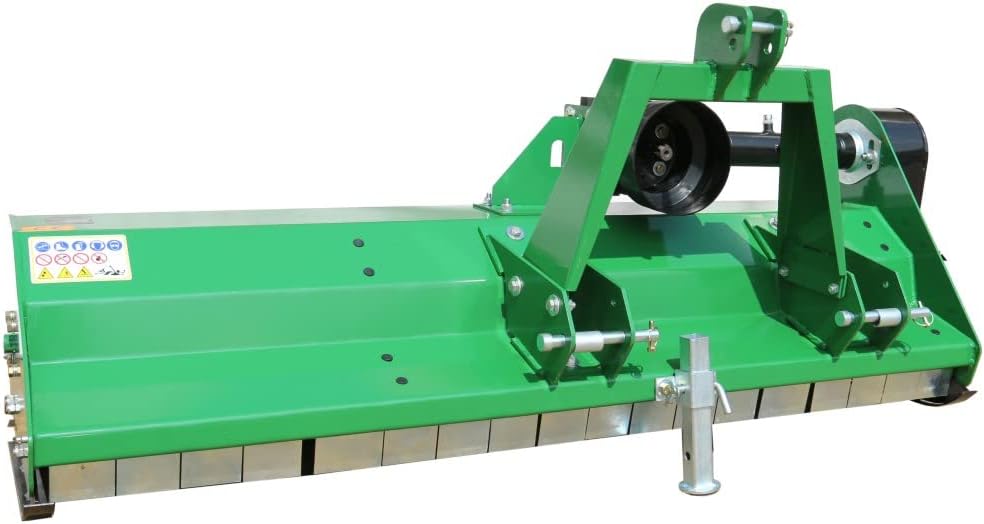 61" Tractor Heavy Duty Flail Mower 3 Point Mowing Attachment Farm Equipment