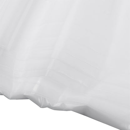 25 x 50FT Greenhouse Plastic Sheeting, 6 Mil Heavy Duty Clear Polyethylene Film, Covering for Gardening, Farming