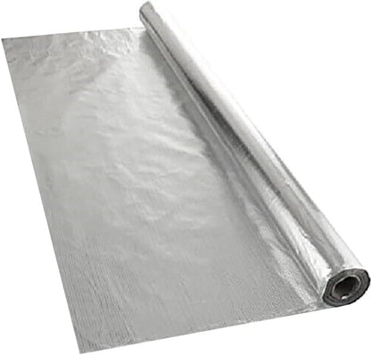 US Energy Products Highly Reflective Silver FOIL Mylar Film Insulation Sheets: Ideal for: Grow Room, Greenhouse, Farming, Plant Growth, Energy Saving, SAUNAS, and More: (48INCH X 50FT) Sheets