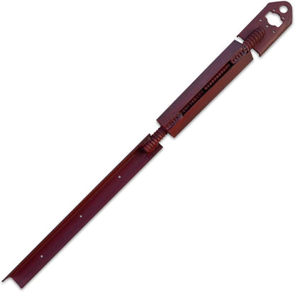 Sandbaggy Concrete Turnbuckle Form Aligner with 5" x 3" Flat Plate (35" - 37.5" Length) - Rust Resistant Steel - Adjustable Wall Brace - Aligns & Plumbs Form Walls, Columns, or Beams (35 inches, 100)