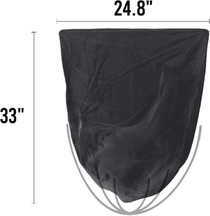 13 Gallon Trash Bags, 250 Count Black Tall Kitchen Garbage bags, Multi-purpose Trash Can Bin Liners for Bathroom, Office, Industrial, Commercial, Janitorial, Municipal, Recycling