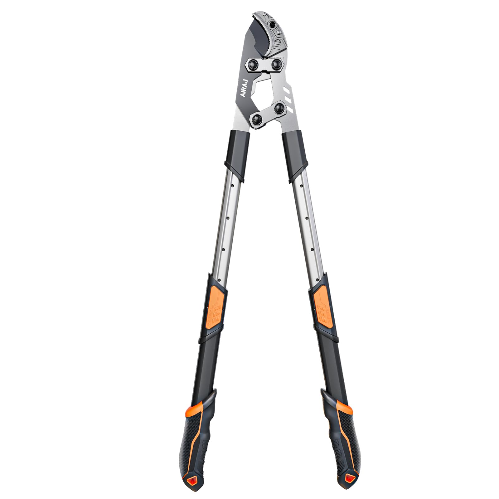 AIRAJ 27-37'' Extendable Anvil Loppers,Tree Trimmer Heavy Duty with Compound Action,Branch Cutter