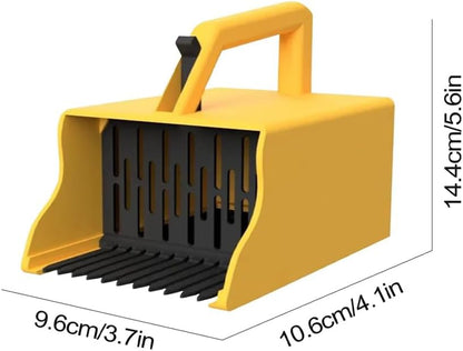 Blueberry Picker Tool with Comb,Berry Picker Rake with Metal Comb and Ergonomic Handle,Scoop Harvesting Tool for Blueberries Lingonberries Huckleberries Household Farm Supplies