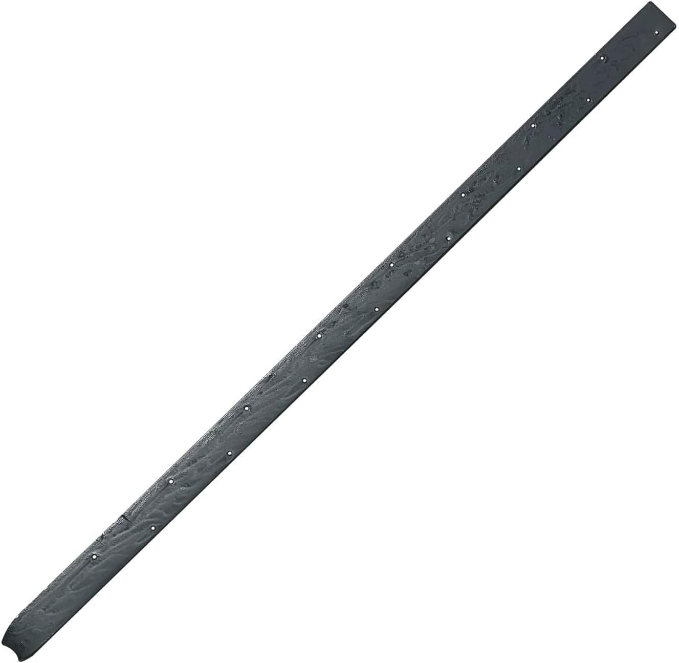 Sandbaggy Flat Steel Stakes for Concrete Forms with Nail Holes - 1.5" Wide - Painted - Removable, Reusable, V Point End - Construction Grade Stakes (120, 36 inch)