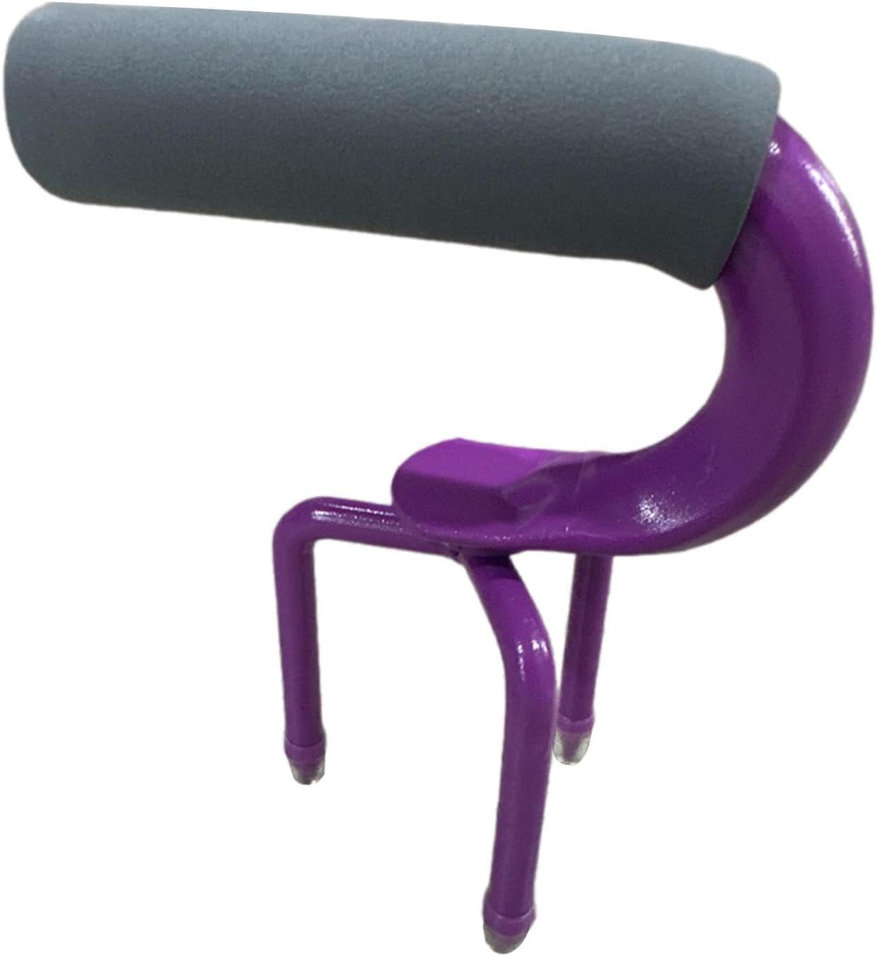 Hand Tiller Claw Cultivator Garden Yard Soil Loosener Soil Tiller Manual for Raised Garden Beds Potted Cultivating Plant Pot violet