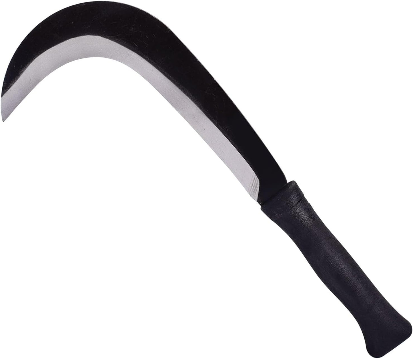 Sickle, Machete,Clearing Sickle,Weed Removal&Grass Clearing,Magnetic Long Handle,Compact&Portable Gardening&Farming,Soft Rubber Handle…