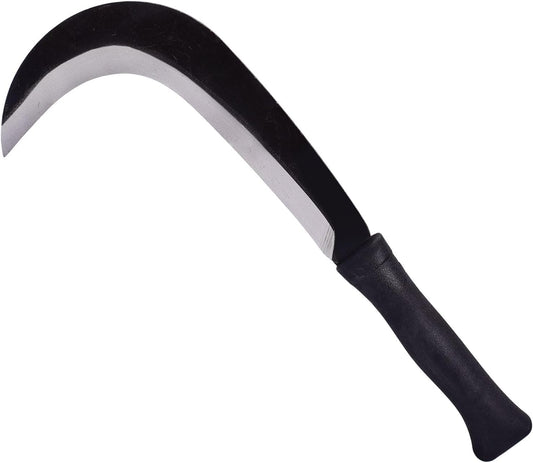 Sickle, Machete,Clearing Sickle,Weed Removal&Grass Clearing,Magnetic Long Handle,Compact&Portable Gardening&Farming,Soft Rubber Handle…