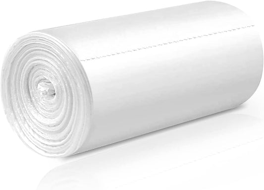 8 Gallon Trash Bags, 42 Counts, Flag Garbage Bags with No Flaps and No Ties, 55 * 70cm, 8g/pcs