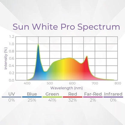 Active Grow 4FT T5 HO LED Grow Light – 4×25W Full Spectrum Panel, Sun White Pro, Daisy-Chainable – Ideal Grow Light for Indoor Plants, Seeds & Starts, T5 Grow Lights Fixture