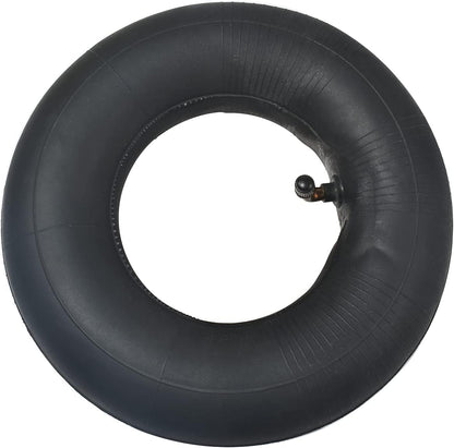 4.10/3.50-4 Heavy Duty Replacement Inner Tube with TR-87 Bent Valve Stem (2-Pack) - for Wheelbarrows, Mowers, Hand Trucks and More 3.50-4 Tire
