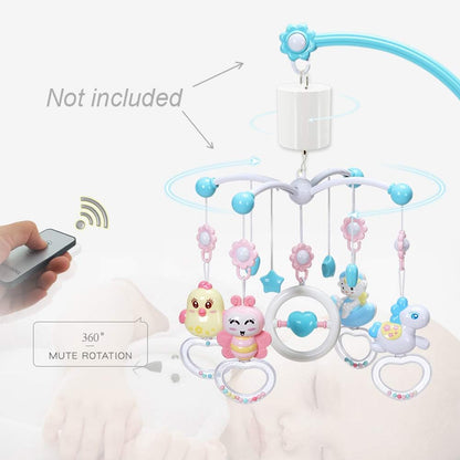 FONMY Hanging Display Motor 10 RPM Low Speed with Remote for Wind Spinner Ornament Hanging Decor Baby Crib Mobile Battery Operated Motor