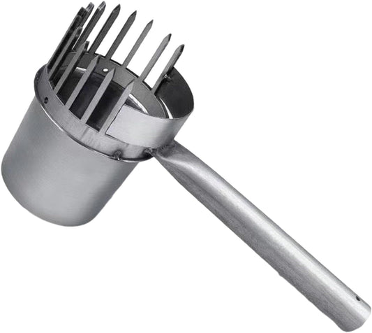 Fruit Picker Gardening Equipment Galvanized Iron Sturdy Easy to Use Portable Picking Tool Manual Agricultural Tool
