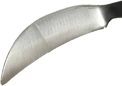 BlueArrowExpress Kana Hoe 217 Japanese Garden Tool - Hand Hoe/Sickle is Perfect for Weeding and Cultivating. The Blade Edge is Very Sharp.