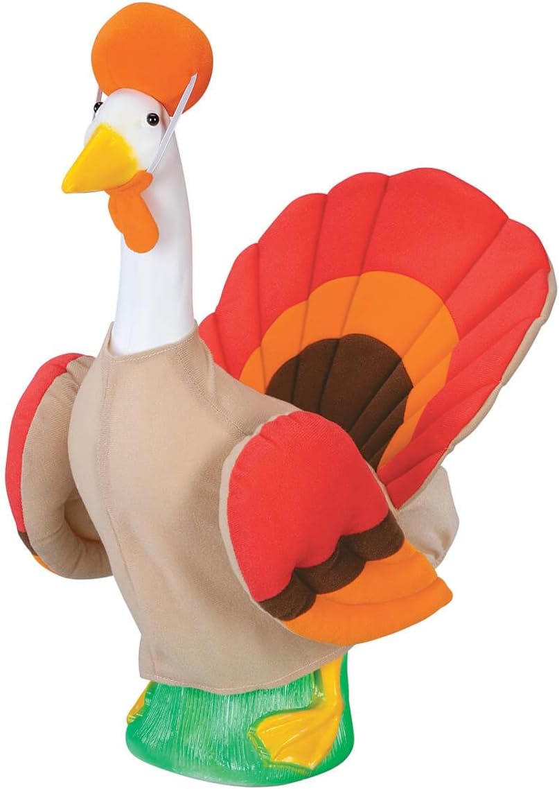 Gaggleville Turkey Baby Goose Outfit, Fits Baby 17" H Statue, by Fox Valley Traders