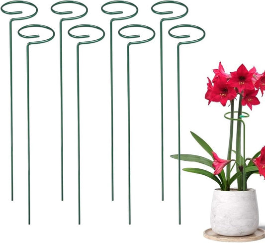 4/8/12 Pack Plant Stakes, 16/24/36 Inch Plant Support Stakes, 2025 New Plant Sticks Support, Flower