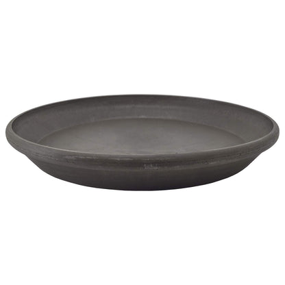 PSW Pot Collection AP35DC 14-inch Plastic/Stone/Wood Composite Plant Saucer Drip Tray – No Drainage