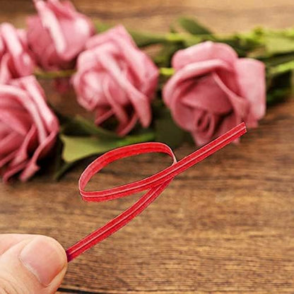 APQ Red Metallic Twist Ties for Bags, 6 inches. 2000 Pack Plastic-Coated Bread Twist Ties for Treat Bags. Reusable Bread Ties. Light Metallic Twist Tie. Heavy-Duty Twisty Ties for Bags