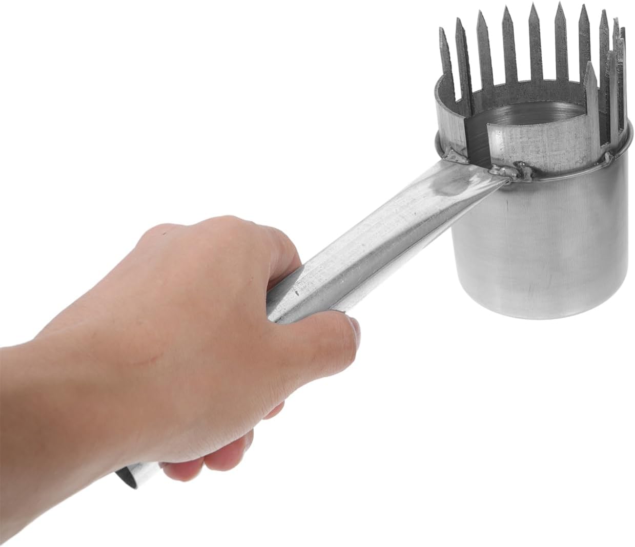 Metal Fruit Picker Tool for Garden Lightweight and Efficient Blueberry and Berry Harvesting Tool and Easy to Use for Home Garden and Orchard