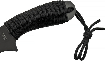 Szco Supplies 21” Full-Tang Curved Sawback Machete with Cord-Wrapped Handle, 420 Stainless Steel Blade, and Nylon Sheath for Camping, Hiking, and Survival