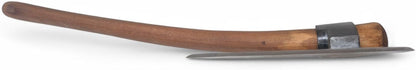 Hand-Forged Hewing Bearded Broad Axe – European Style | Timber Framing, Log Building & Woodworking Tool | Razor-Sharp High-Carbon Steel Blade with Offset Curved Beechwood Handle