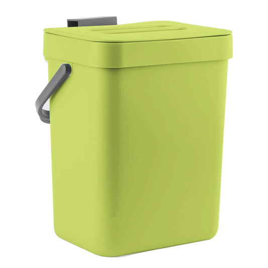LALASTAR Food Waste Basket Bin for Kitchen, Small Countertop Compost Bin with Lid, Odor-Free Food