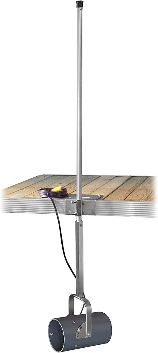 Scott Aerator DeIcer for Lakes & Ponds | 3/4 Horse Power 115V Stainless Steel | 50 ft. Electric Corded Cable Included with Dock Mount Assembly | Made in USA