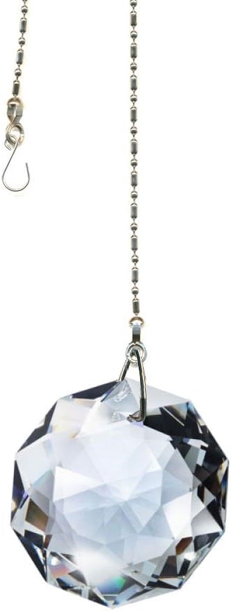 Crystal SunCatcher Swarovski Strass Dahlia Rainbow Crystal Feng Shui Hanging Prism