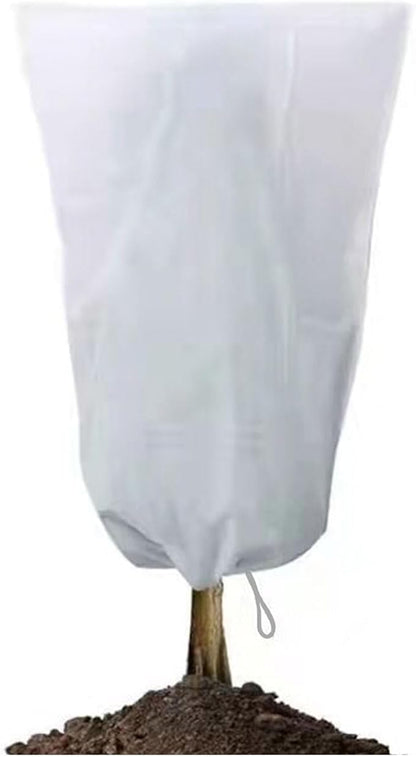 GardenPal Plant Covers Freeze Protection, 75''×90'' Thicken Frost Cloth with Drawstring Reusable for Outdoor Plants (75''×90''(1pc))