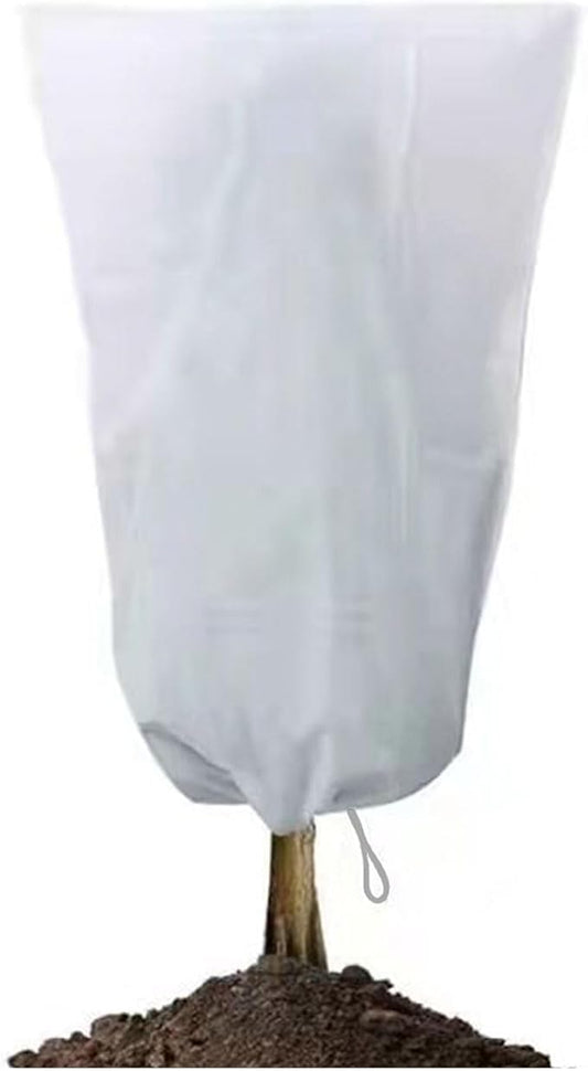 GardenPal Plant Covers Freeze Protection, 75''×90'' Thicken Frost Cloth with Drawstring Reusable for Outdoor Plants (75''×90''(1pc))