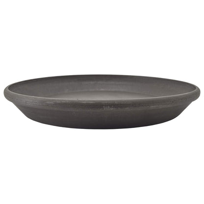 PSW Pot Collection AP35DC 14-inch Plastic/Stone/Wood Composite Plant Saucer Drip Tray – No Drainage