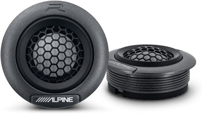Alpine R2-S652 High-Resolution 2-Way Speaker Set/Pro Series with RKFR65 3-Piece Foam Fast Ring