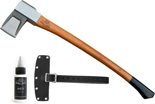 1844 Helko Werk Germany Vario Splitting Axe - German Made Midsize Splitter Axe for Splitting Wood