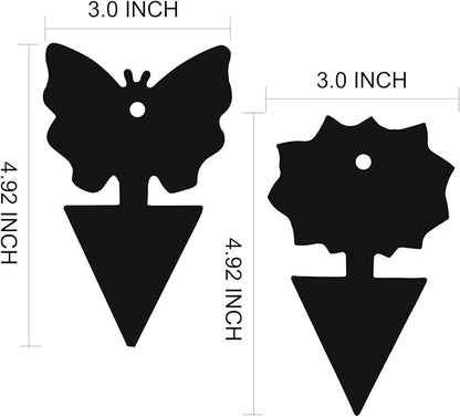 USKICH Sticky Trap Fruit Fly and Gnat Trap Sticky Bug Traps Fungus Traps for Indoor/Outdoor ，Insect Catcher for White Flies,Mosquitoes,Fungus Gnats,Lying Insects (36 Pcs Black)