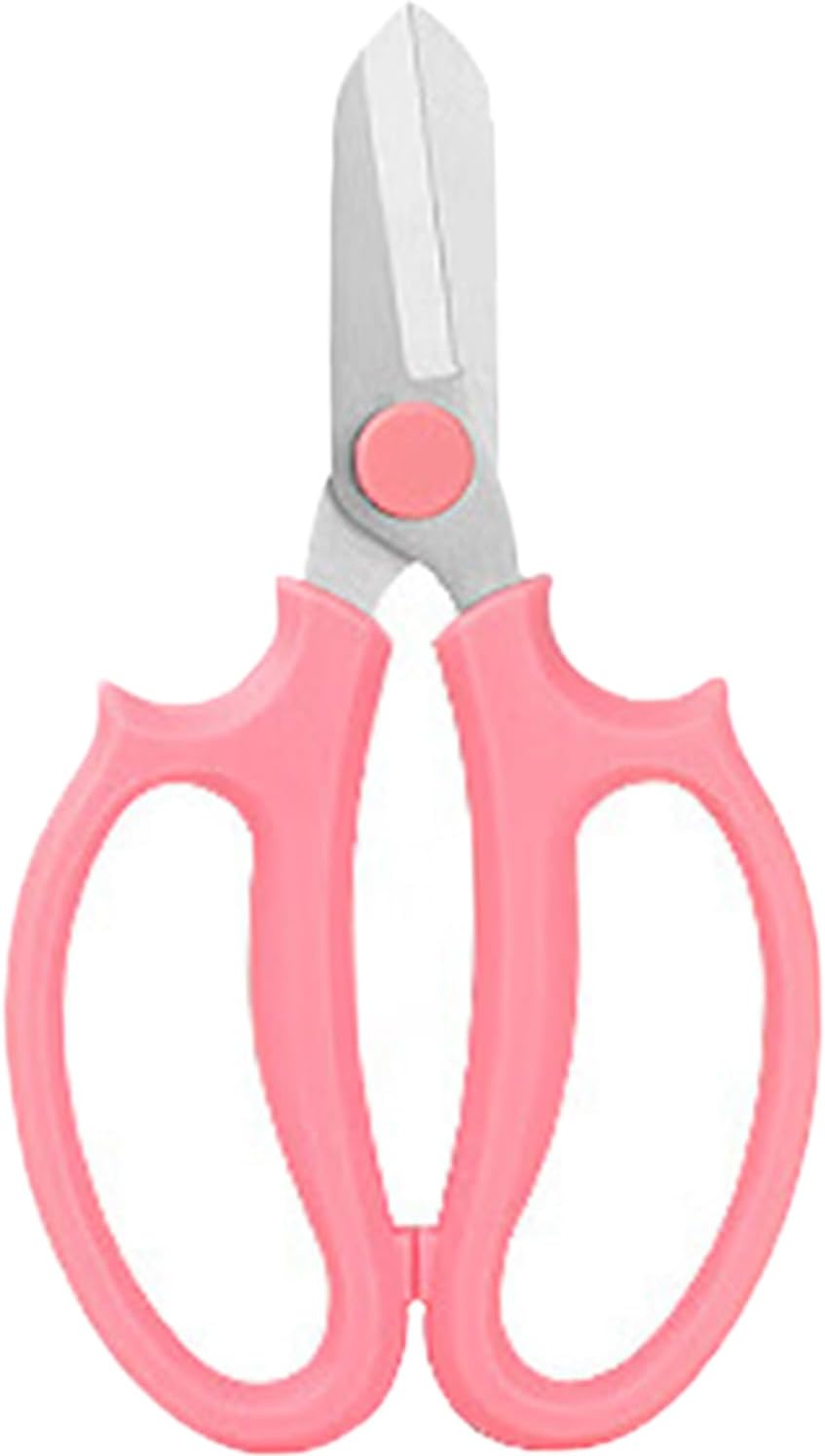 Flower Scissors - Stainless Steel Floral Scissors, Florist Cutters for Stems, Garden Plant Shears for Fresh Flowers (Blue, Pink) (1 PC Pink)