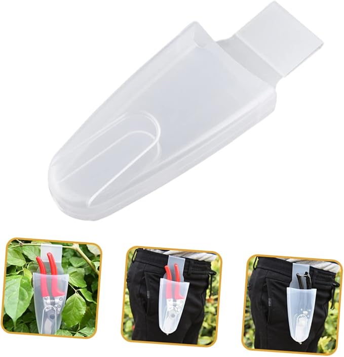 4Pcs Reusable Pruner Holder Garden Shears Box Convenient Tool for Gardening Scissors Scissors Waist Clips Pliers Container Garden Tool Bag