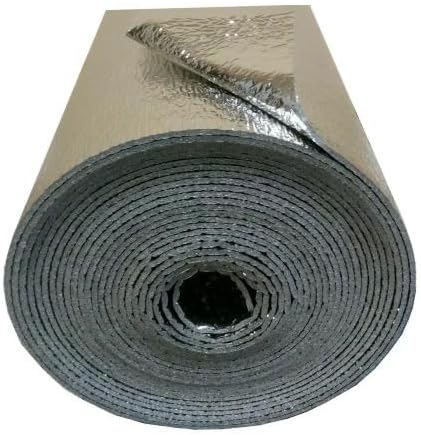 100sqft Solid Reflective Grow Room Box Mylar Film Foam Insulation Vapor Barrier