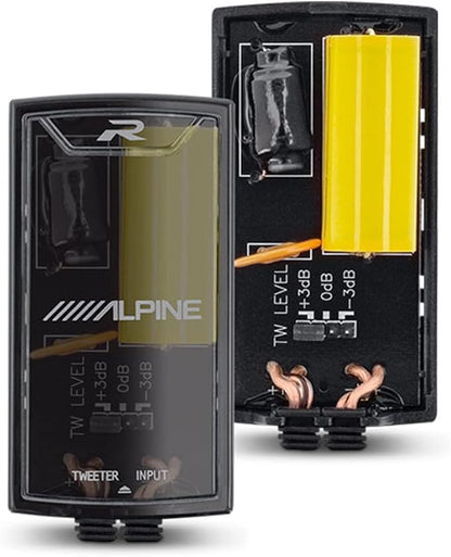 Alpine 6x9 R2 High-Resolution Speaker Bundle - A Pair of R2-S69C 2-Way Component Speakers & a Pair