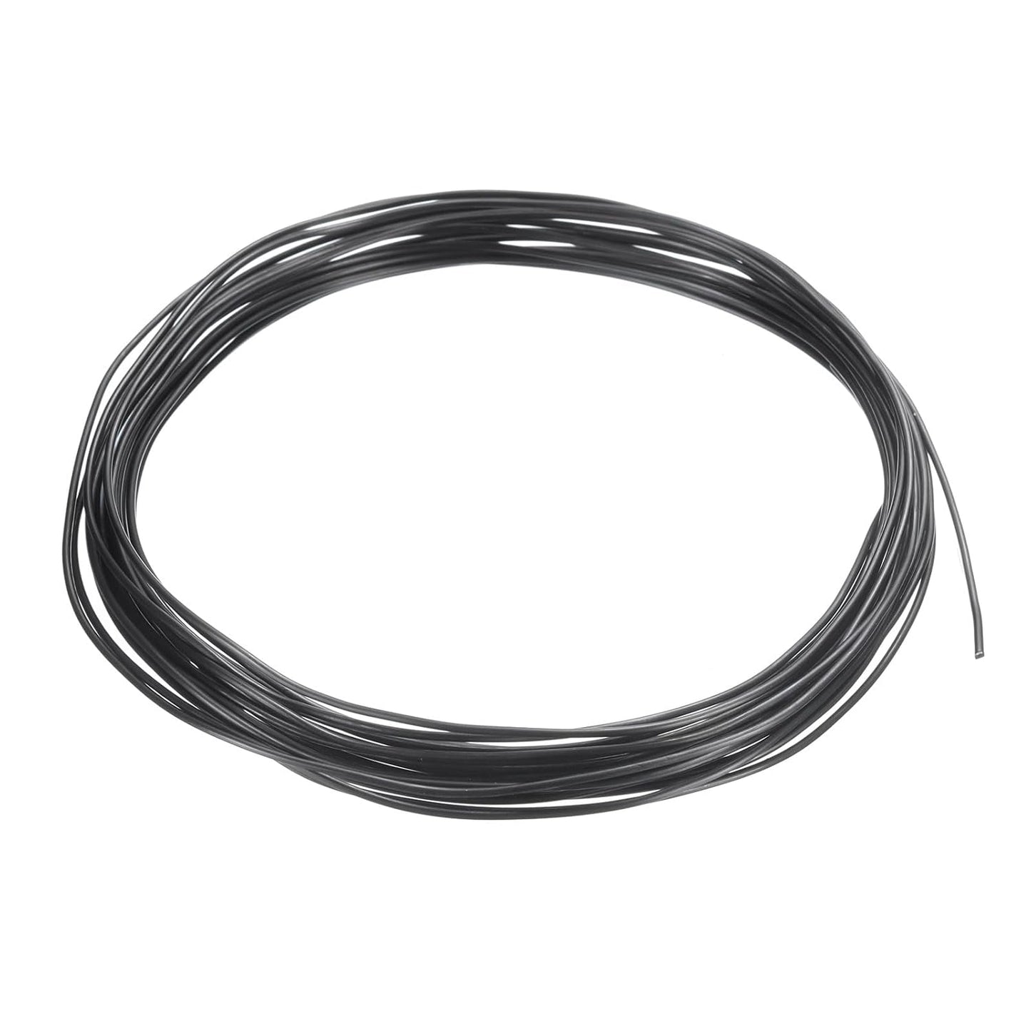 PATIKIL 1mm Bonsai Training Wire, 1 Roll Floral Wire Stems Anodized Aluminum Tree Wire 16.4 Feet Total for Gardening Branch Fixing, Black