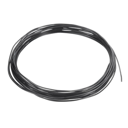 PATIKIL 1mm Bonsai Training Wire, 1 Roll Floral Wire Stems Anodized Aluminum Tree Wire 16.4 Feet Total for Gardening Branch Fixing, Black